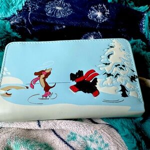 Radley of London Holiday Wallet. Fun puppy design